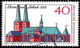 RFA Poste Obl Yv: 629 Dom Zu Lübeck (Beau Cachet Rond) - Gebraucht