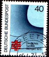 RFA Poste Obl Yv: 613 Mi:763 Deutsches Turnfest Stuttgart (TB Cachet Rond) - Gebraucht