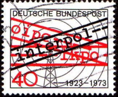 RFA Poste Obl Yv: 609 Mi:759 Interpol 50 Jahre (Beau Cachet Rond) - Gebraucht