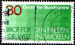 RFA Poste Obl Yv: 600 Mi:751 Brot Für Die Welt Den Frieden Entwikeln (Beau Cachet Rond) - Gebraucht