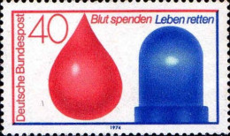 RFA Poste N** Yv: 646 Mi:797 Blut Spenden Leben Retten - Ungebraucht