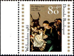 RFA Poste N** Yv:1099 Mi:1267 Weihnachten Hans Baldung Grien (Bord De Feuille) - Unused Stamps