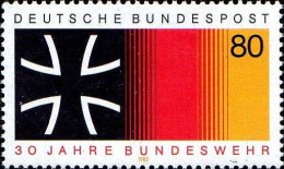 RFA Poste N** Yv:1098 Mi:1266 Bundeswehr - Unused Stamps