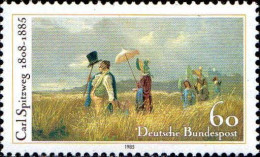 RFA Poste N** Yv:1090 Mi:1258 Carl Spitzweg La Promenade Dominicale - Unused Stamps