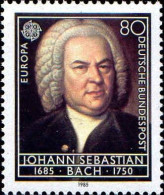 RFA Poste N** Yv:1081 Mi:1249 Johann Sebastian Bach - Unused Stamps