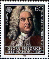 RFA Poste N** Yv:1080 Mi:1248 Georg Friedrich Händel - Unused Stamps