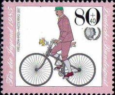 RFA Poste N** Yv:1076 Mi:1244 Für Die Jugend Kreuzrahmen-Niederrad 1887 - Unused Stamps