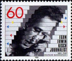 RFA Poste N** Yv:1078 Mi:1247 Egon Erwin Kirsch Journaliste - Unused Stamps