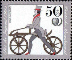 RFA Poste N** Yv:1074 Mi:1242 Für Die Jugend Drais-Laufrad 1817 - Unused Stamps