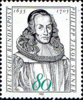 RFA Poste N** Yv:1067 Mi:1235 Philipp Jakob Spener Théologien - Unused Stamps