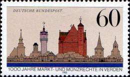 RFA Poste N** Yv:1072 Mi:1240 Markt-und Münzenrechte In Verden - Unused Stamps