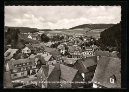 AK Willingen /Waldeck, Cafe-Pension Zum Bären, Ortsansicht  - Waldeck