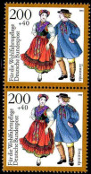 RFA Poste N** Yv:1532 Mi:1700 Wohlfahrtspflege Ernstroda (Paire) - Unused Stamps
