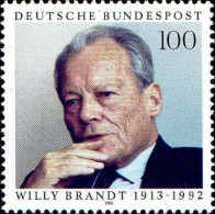RFA Poste N** Yv:1538 Mi:1706 Willy Brandt Chancelier - Unused Stamps