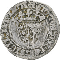 Lorraine, René II, 1/2 Gros, 1473-1508, Nancy, Billon, TB+ - Other & Unclassified