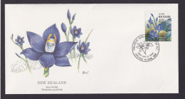 New Zealand Neuseeland Ozeanien Flora Pflanzen Orchideen Schöner Künstler Brief - Covers & Documents