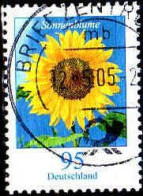 RFA Poste Obl Yv:2259 Mi:2434 Sonnenblume (TB Cachet Rond) - Gebraucht