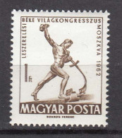 Hungary 1962 - Peace Conference In Moscow, Mi-Nr. 1844, MNH** - Nuovi