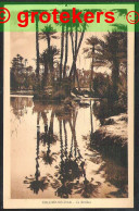 COLOMB-BÉCHAR La Rivière 1930 Timbre Avec Perfin C.G.T (Compagnie Générale Transatlantique) - Bechar (Colomb Béchar)