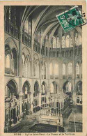 51 - Reims - Eglise Saint Remi - Le Choeur Et Le Tombeau - CPA - Voir Scans Recto-Verso - Reims