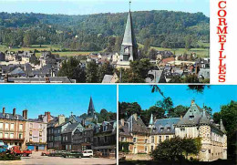 27 - Cormeilles - Multivues - Automobiles - Le Château De Malou - La Place De Gaulle - Carte Neuve - CPM - Voir Scans Re - Other & Unclassified