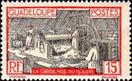 Guadeloupe Poste N** Yv:104 Mi:101 La Canne Mise Au Moulin (G.trop.) - Neufs