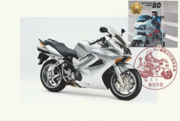 Motive  Verkehr & Transport  Motorräder Japan Maxikarte 2004 - Motorfietsen