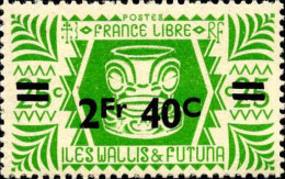 Wallis & Futuna Poste N** Yv:152 Mi:165 France Libre Série De Londres - Ungebraucht