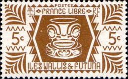 Wallis & Futuna Poste N** Yv:133 Mi:146 France Libre Série De Londres - Ungebraucht