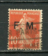 FRANCE -  TYPE SEMEUSE - N° Yvert  5 Obli - Timbres De Franchise Militaire