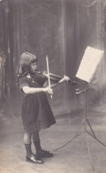 Superb RP Young Girl Playing Violin Violon - Photographie