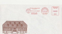 Freistempel Bund Brief Harsefeld Tele Frank Vorführstempel 1995 Ausstellung Harsefeld 95 Rang 3 - Macchine Per Obliterare (EMA)