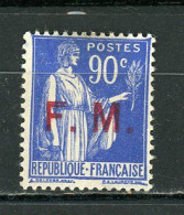 FRANCE -  TYPE PAIX - N° Yvert  9 Obli. - Timbres De Franchise Militaire