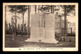 14 - DEAUVILLE - MONUMENT AUX MORTS - Deauville