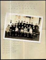 PHOTO Photographie France ECOLE 37 PORT-BOULET Ecoliers Identifiés (Classe Des Petits Avec Un Chat Mascotte !) - Europe