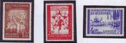 YUGOSLAVIA 521-523,unused - Altri & Non Classificati