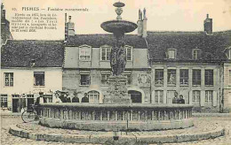 51 - Fismes - Fontaine Monumentale - Animé - CPA - Voir Scans Recto-Verso - Fismes