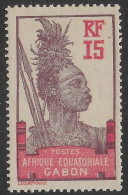 GABON 1911 YT 54** - NEUF SANS TRACE DE CHARNIERE - MNH - Unused Stamps