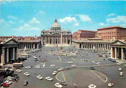 Vatican - La Place Et La Basilique Saint Pierre - Automobiles - Autocars - Bus - CPM - Voir Scans Recto-Verso - Vatikanstadt