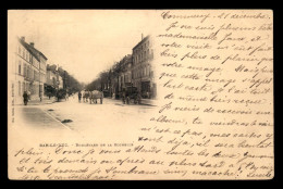 55 - BAR-LE-DUC - BOULEVARD DE LA ROCHELLE - CARTE PIONNIERE VOYAGEE LE 21 DECMEBRE 1898 - EDITEUR E. COLLOT - Bar Le Duc