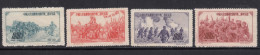 China PRC 1952 Mi#196-199 Mint Never Hinged (no Gum As Issued) - Unused Stamps