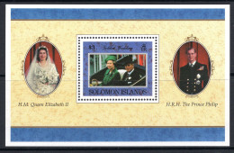 Solomon Islands 1997 Royal Golden Wedding MS MNH (SG MS893) - Solomoneilanden (1978-...)