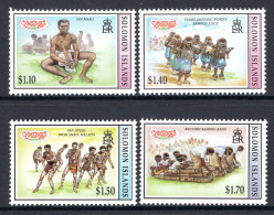 Solomon Islands 1997 Christmas Set MNH (SG 898-901) - Solomoneilanden (1978-...)