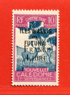 REF101 > WALLIS Et FUTUNA > FRANCE LIBRE  Taxe N° 27 * * > Neuf Luxe Dos Visible - MNH * * - Portomarken