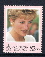 Solomon Islands 1998 Diana Princess Of Wales Commemoration MNH (SG 907) - Solomoneilanden (1978-...)