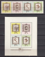 Hungary 1962 - Day Of The Stamp, Mi-Nr. 1868/71+Bl. 36, MNH** - Unused Stamps