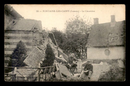 80 - FONTAINE-LES-CAPPY - GUERRE 14/18 - LE CIMETIERE - Other & Unclassified