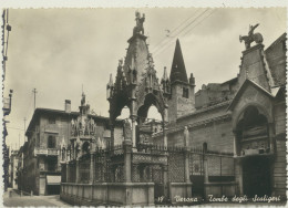 VERONA -TOMBE DEGLI SCALIGERI 1956 - Verona
