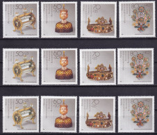 BRD 3 Sätze: 1383 - 1386 Postfrisch, Wohlfahrt - Gold Und Silberschmiedekunst - Unused Stamps