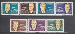 Hungary 1962 - International Space Conference In Paris, Mi-Nr. 1873/79, MNH** - Ungebraucht